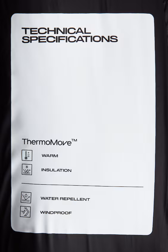 Подкладочное пуховое пальто с thermomove™