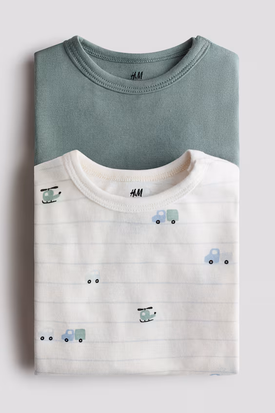 Набор из 2 боди с длинными рукавами