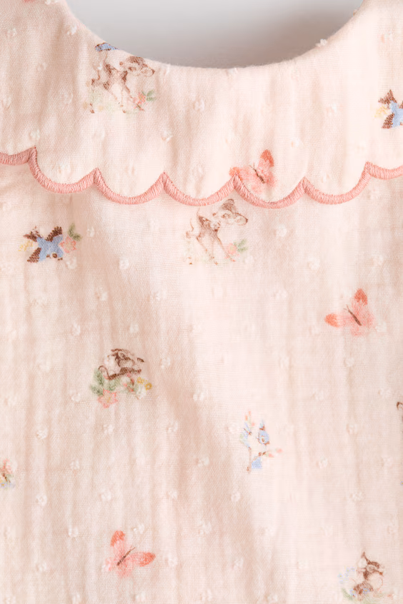 Блуза из хлопковой муселина