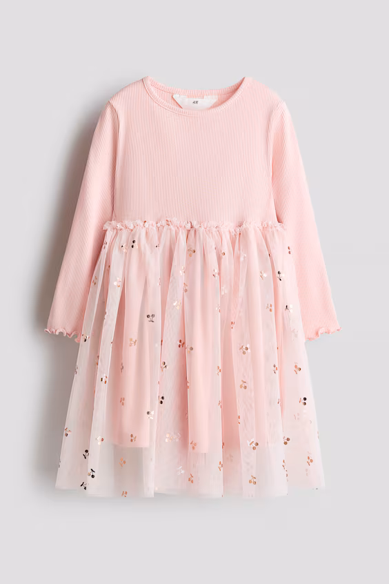 Платье из тюля