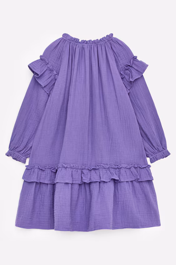 Платье из муселина хлопка