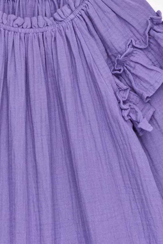 Платье из муселина хлопка