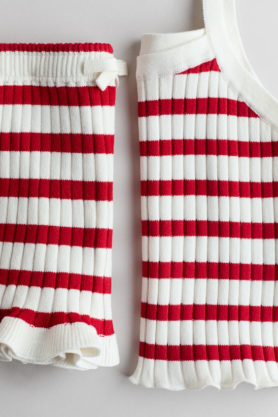 Двухштучный комплект из рубчиковой ткани