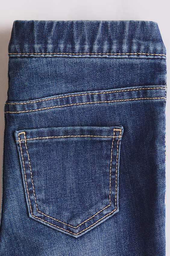 Джеггинсы из денима