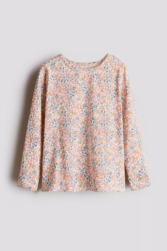 Свитер из джерси с принтом