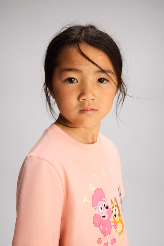 Футболка из хлопка с принтом