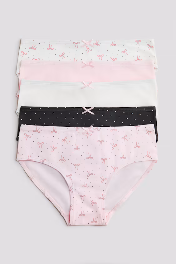 Набор из 5 трусиков из хлопка