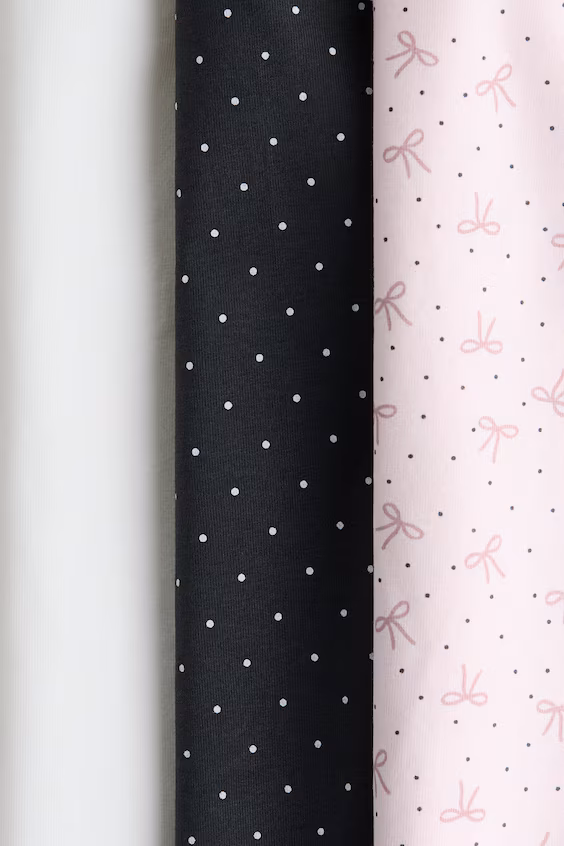 Набор из 3 топов без рукавов из джерси