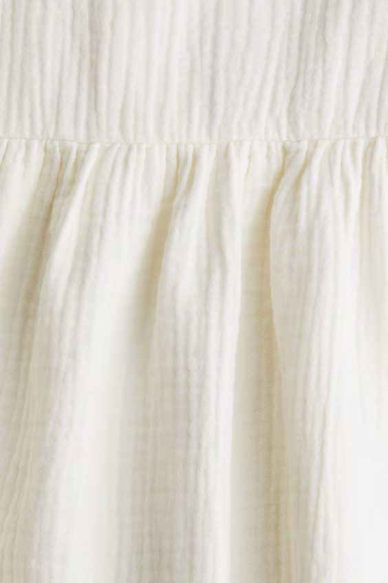 Платье из хлопковой муселина