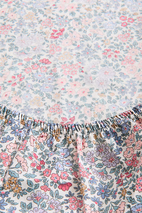 Простынь-наматрасник из хлопкового перкаля