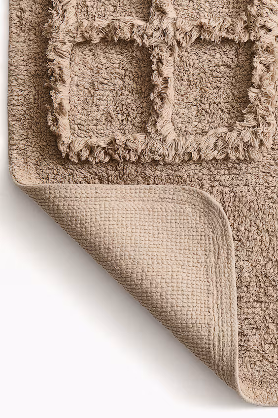 Коврик из хлопка в форме дома