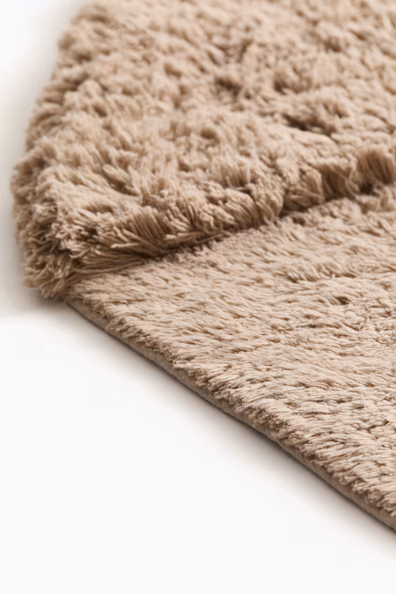 Коврик из хлопка в форме дома