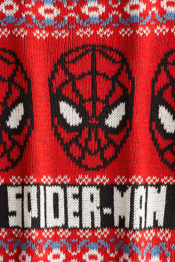 Свитер из жаккардового хлопка