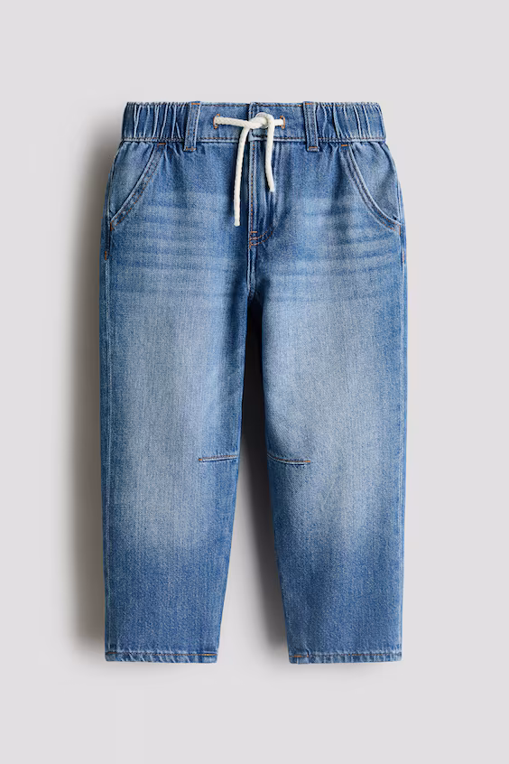 Джоггеры из хлопкового денима