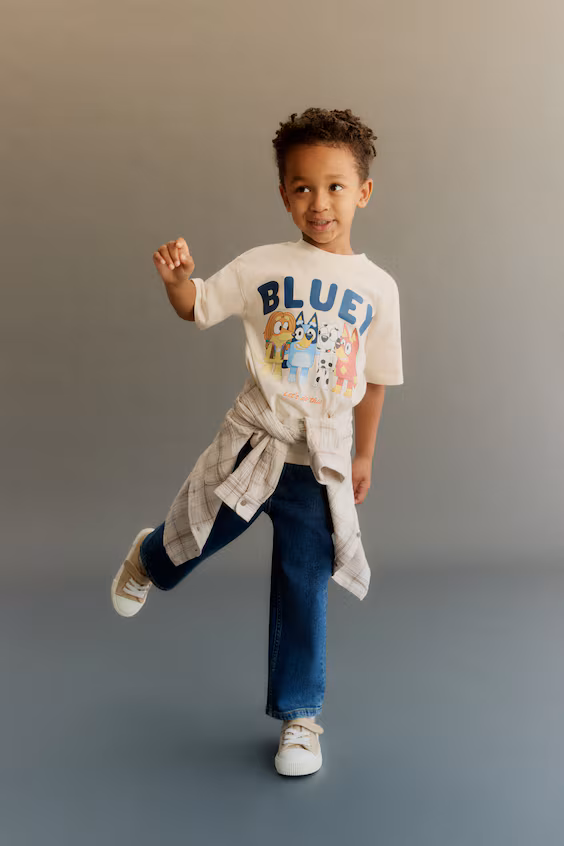 Оверсайз футболка с принтом