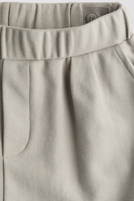 Шорты из джерси свободного кроя