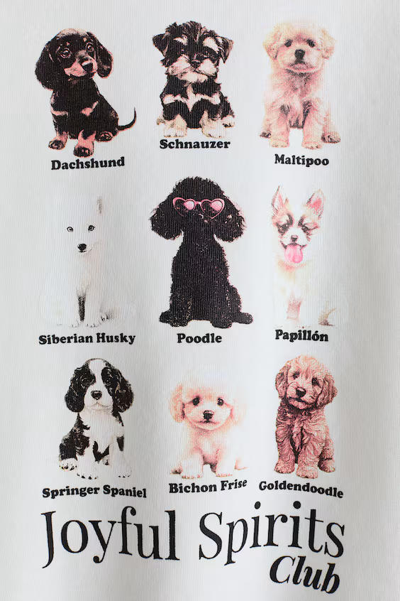 Свитшот с принтом