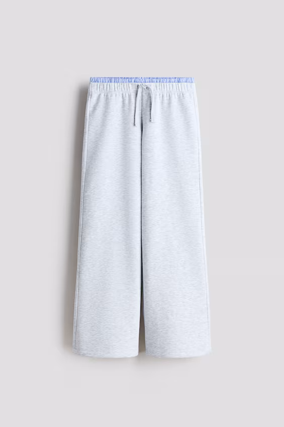 Брюки джоггеры с двойной пояс