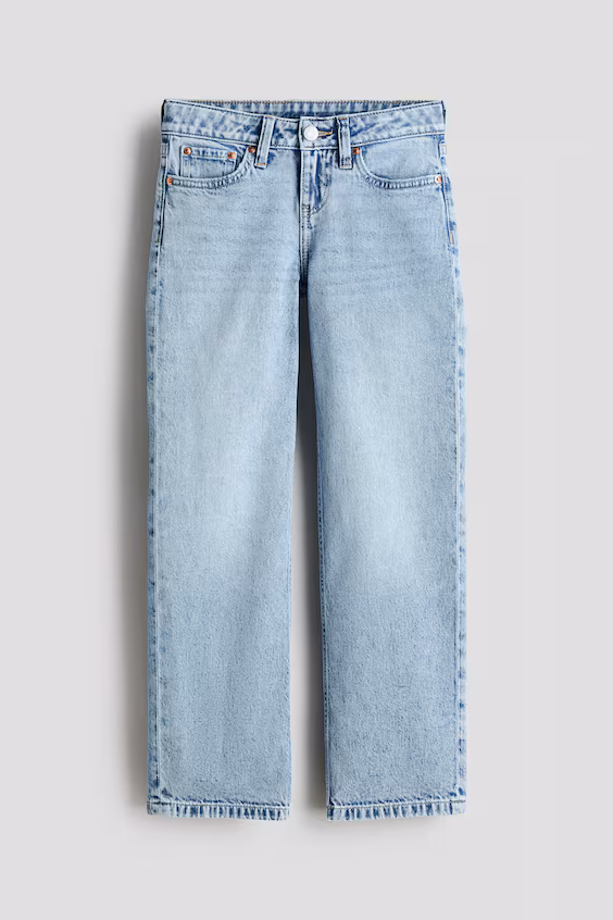 Джинсы прямого покроя