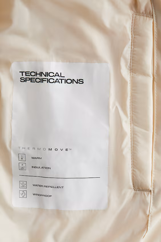 Пуховик для горных лыж с технологией thermomove™