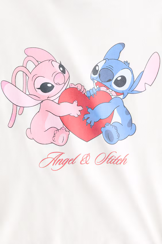 Футболка из хлопка с принтами