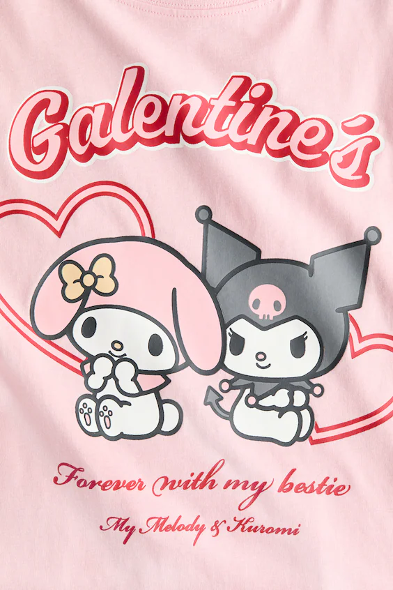 Футболка из хлопка с принтом