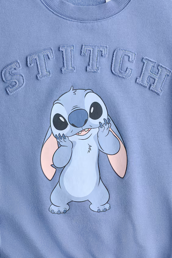 Oversize толстовка с принтом