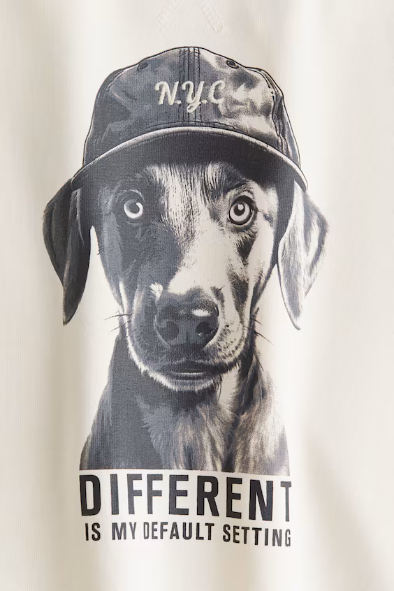 Толстовка с принтом