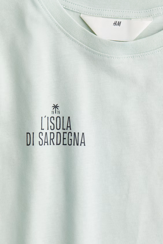 Футболка с принтом