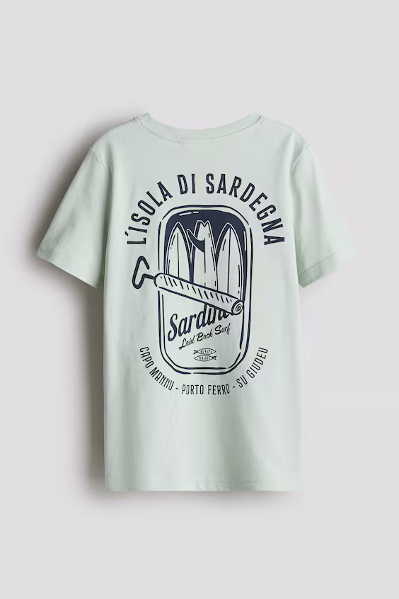 Футболка с принтом