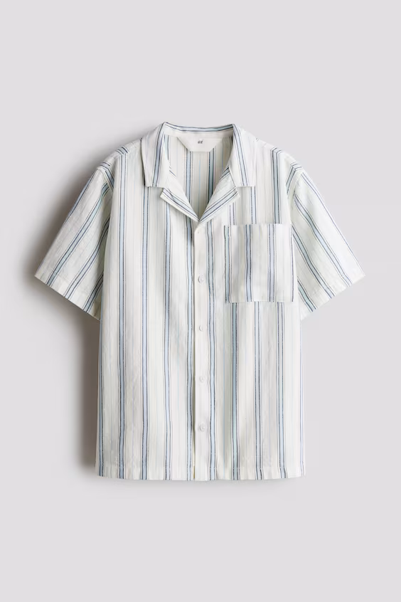 Резортная рубашка из хлопка