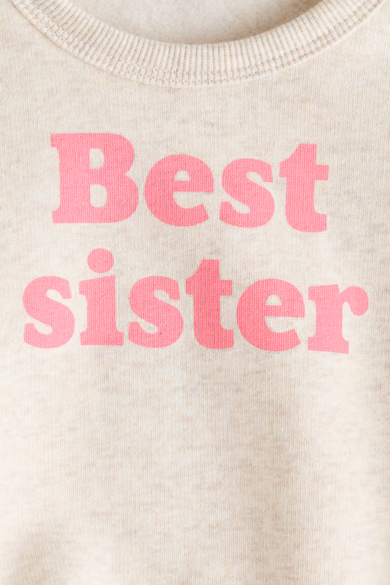 Толстовка с принтом