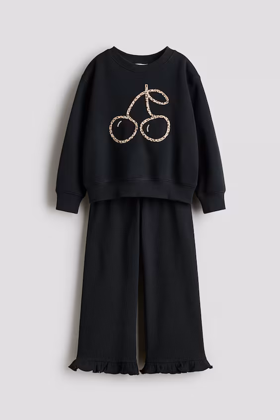 Conjunto из 2 предметов с узорами