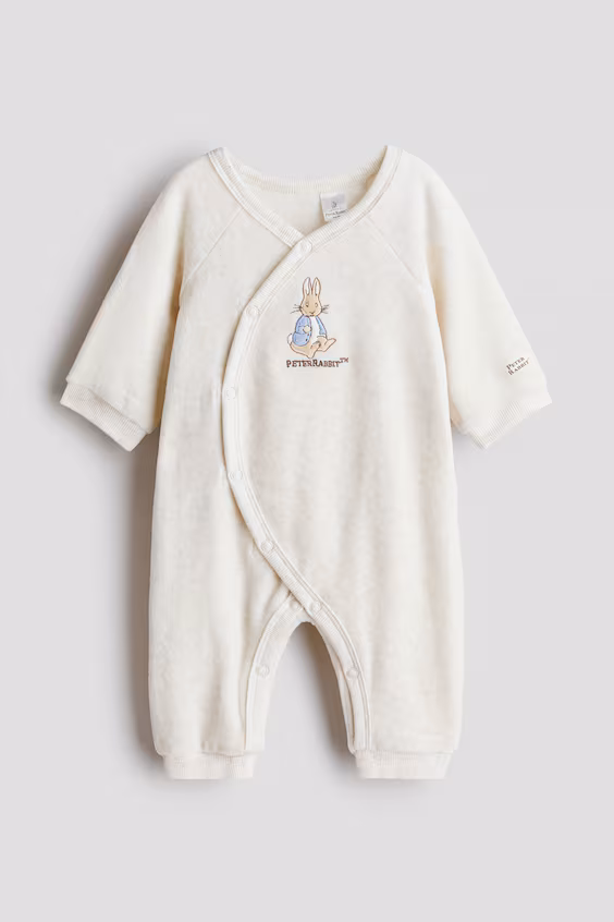 Комбинезон из вельвета с вышивкой h&m