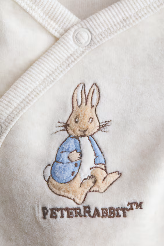 Комбинезон из вельвета с вышивкой h&m