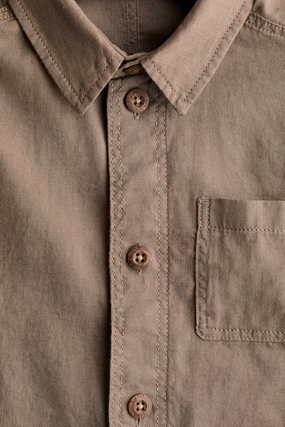 Льняная рубашка-пиджак