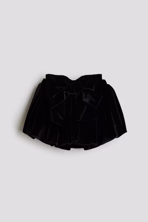 Юбка-баллон с бантом h&m