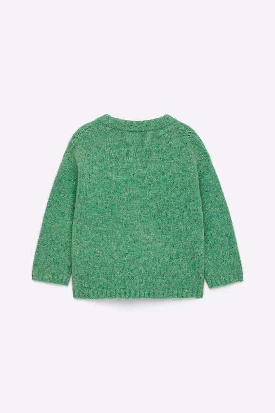 Джемпер из шерстяного меланжа