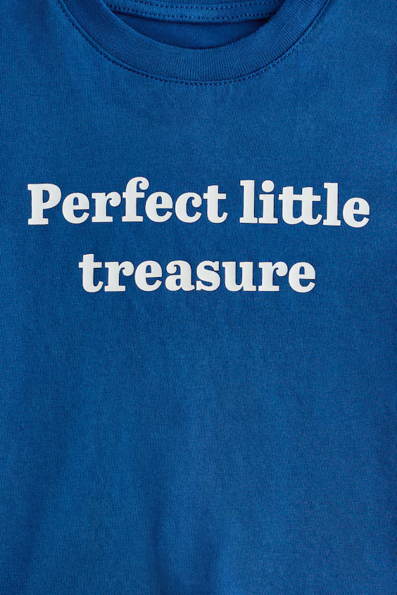 Футболка из хлопка с надписью