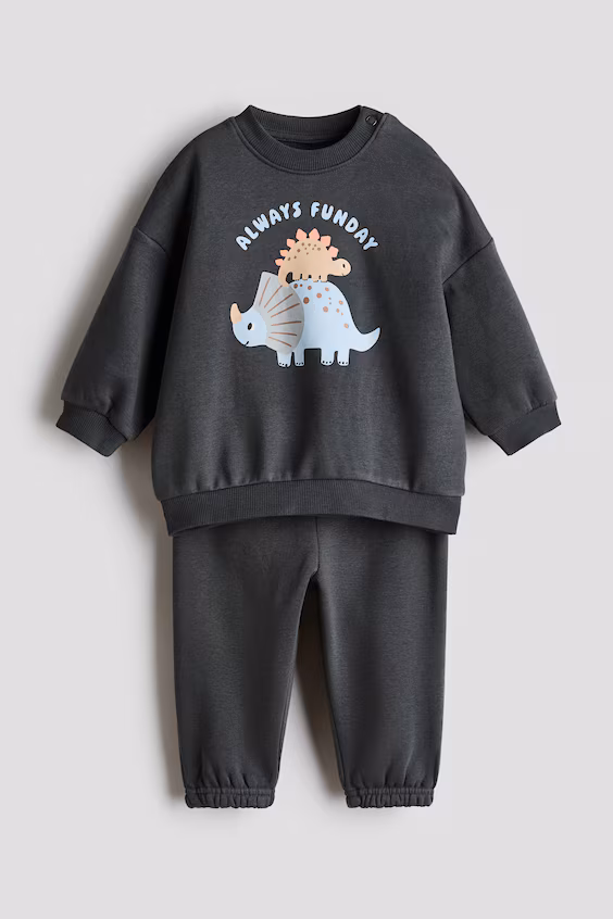 Комплект из 2-х предметов в принтованном мольтоне