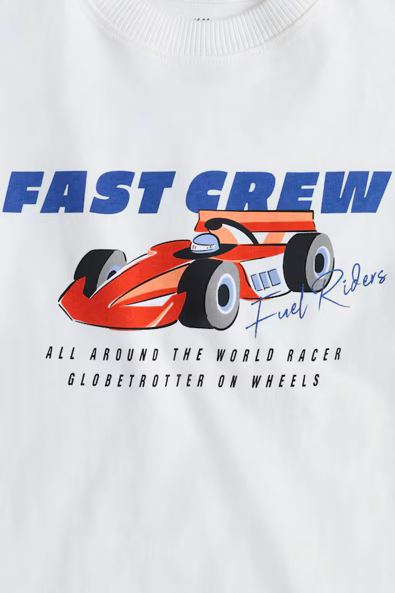 Футболка с принтом