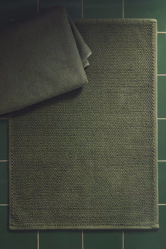 Коврик для ванной комнаты из хлопка h&m