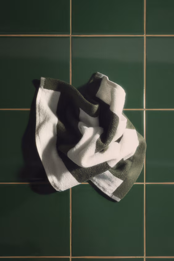 Полотенце для гостей в полоску из турецкого хлопка