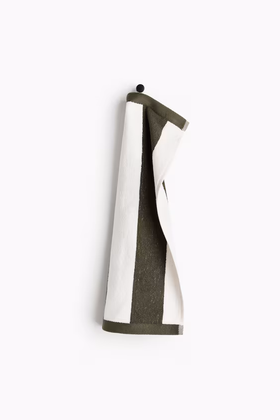 Полотенце для гостей в полоску из турецкого хлопка