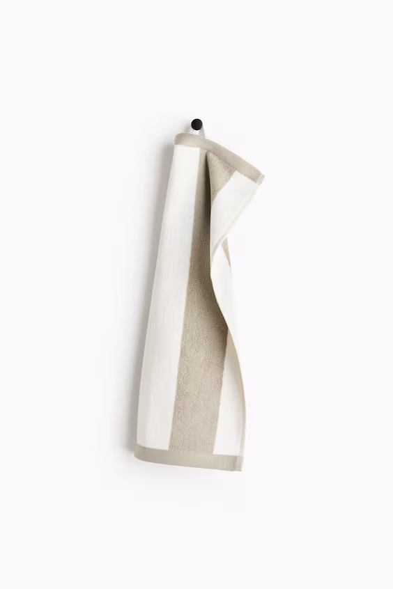 Полотенце для гостей в полоску из турецкого хлопка