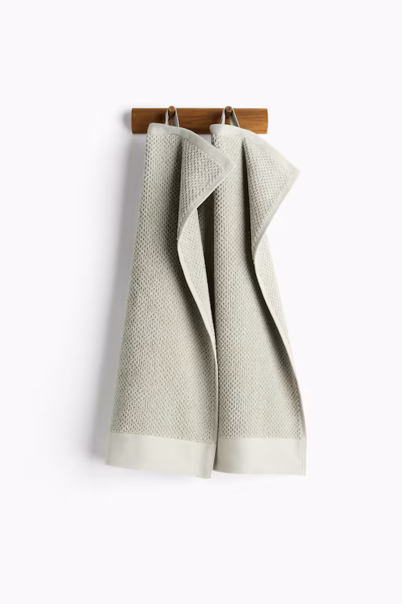 Набор из 2 полотенец для гостей из турецкого хлопка