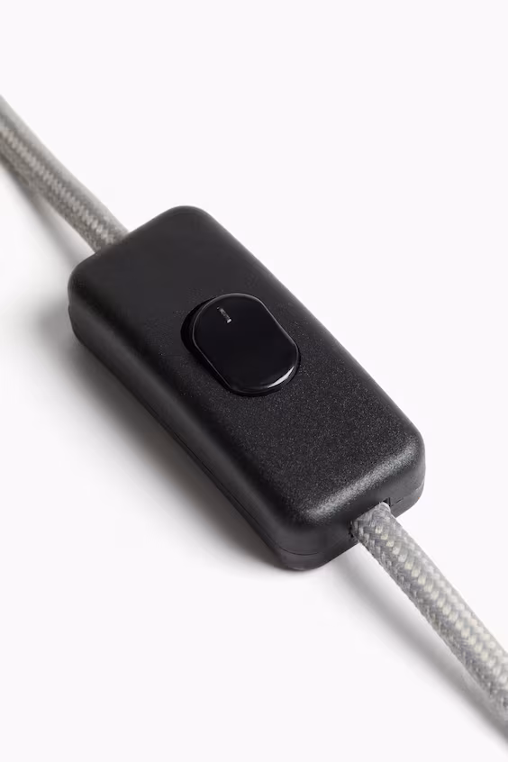 Настольная лампа из металла