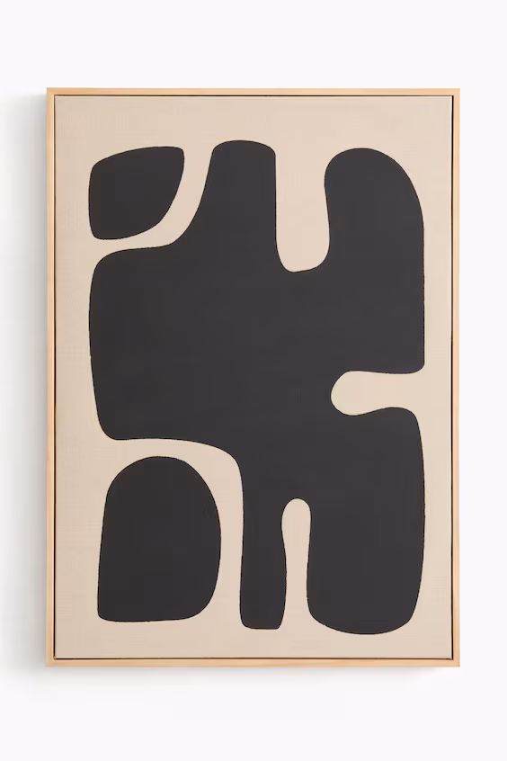 Декор на стену из смеси льна