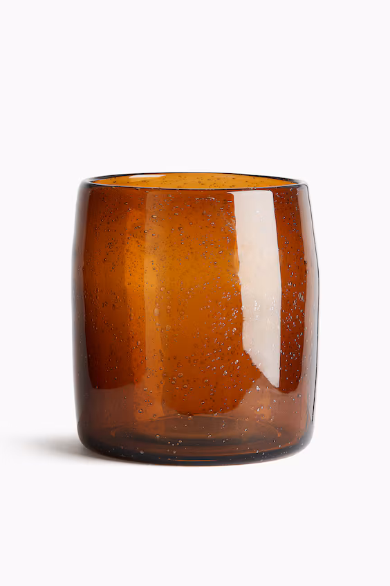 Подсвечник из стекла