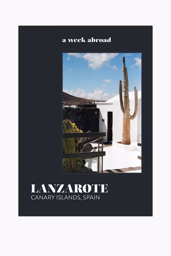 Неделя заграницей ланцароте